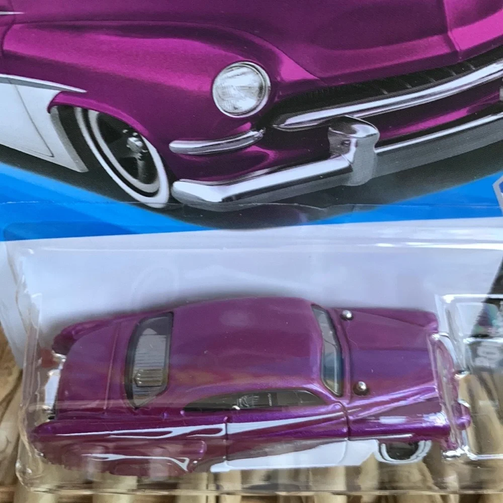 Hirohata Merc 1951 Mercury Car Hot Wheels Rod Squad 🆕 2025 Hotwheels 50s Purple